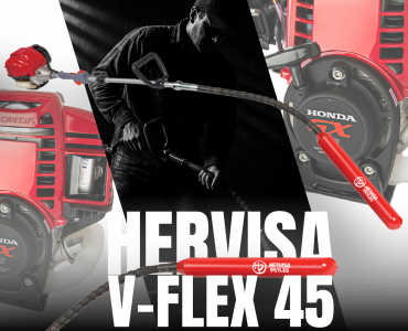 NOWOŚĆ: Buława wibracyjna spalinowa HERVISA V-FLEX 45 