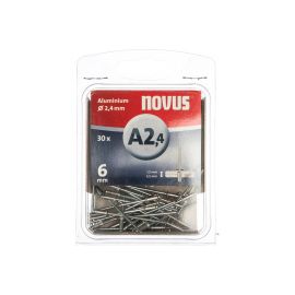 Nity aluminiowe A2,4/6 NOVUS [30 szt.]