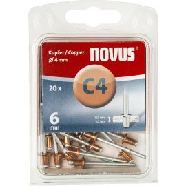 Nity miedziane C4/6 NOVUS [20 szt.]