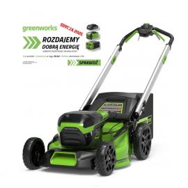 60V Kosiarka akumulatorowa z napędem 46cm Greenworks GD60LM46SP