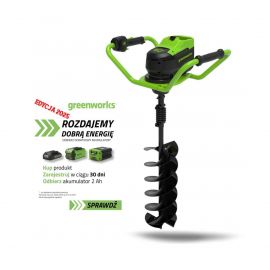 60V wiertnica/świder do ziemi Greenworks GD60EA