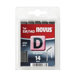 Zszywki typ D 53 F/14 D NOVUS super stabilne [600 szt.] - zdjęcie 1