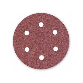 Papier ścierny Menzer RED fi 225 6 otworów K60 do szlifierek do gipsu 25 szt/opak. - zdjęcie 1