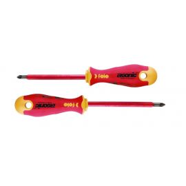 Zestaw dwóch wkrętaków FELO Ergonic VDE plus/minus Z1/Z2 - zdjęcie 1