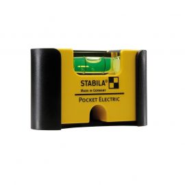 Poziomica Stabila Pocket Electric 6,7 cm, z klipsem na pasek - zdjęcie 1