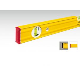 Poziomica Stabila seria 80 AS, 100 cm + drewniany przymiar składany typ 617, 2 metry - zdjęcie 1