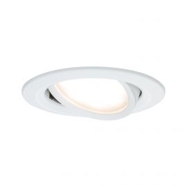 Oprawa do wbudowania NOVA COIN LED DIM wychylna 6W 470lm 84mm 2700K IP23 230V biały mat  - zdjęcie 1