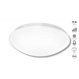 Plafoniera STARLIGHT LED 17W okrągła 260mm 1574lm IP44 4000K czujnik ruchu i zmierzchu 230V biały / tworzywo sztuczne - zdjęcie 1