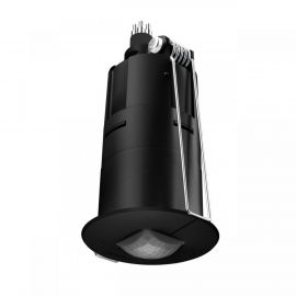 Czujnik obecności i zmierzchu Steinel IR Quattro MICRO 6m KNX V3.1 podtynkowy IP65 okrągły czarny - zdjęcie 1