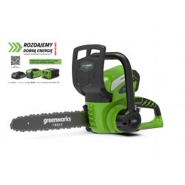 40V pilarka łańcuchowa 30 cm Greenworks G40CS30II - zdjęcie 1