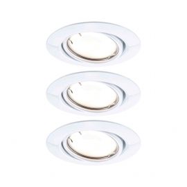 Oprawa do wbudowania wychylna LED SH Zigbee 3.0 Base 90 mm 3x4,9W, 3x430lm DIM 3000K 230 V biała / metal - zdjęcie 1