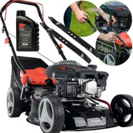 Kosiarka spalinowa Scheppach MP132-42 + olej + noż - zdjęcie 1