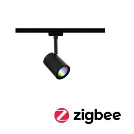 Reflektor na szynoprzewód Urail LUXE LED SH Zigbee GU10 4,8W 350lm 2200K-6500K 230V czarny matowy / tworzywo sztuczne - zdjęcie 1