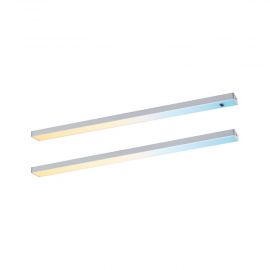 Zestaw opraw podszafkowych SET LINE DIM PIR 2x4W 2x350lm 350mm 2700K-6500K 230V/24 chrom matowy / aluminium