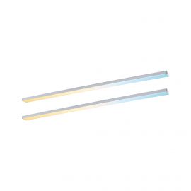 Zestaw opraw podszafkowych LED LINE DIM PIR 2x6W 2x500lm 550mm 2700K-6500K 230V/24V chrom matowy / aluminium