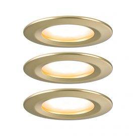 EBL Nova Coin 3stepdim rd st LED 3x6W Gd