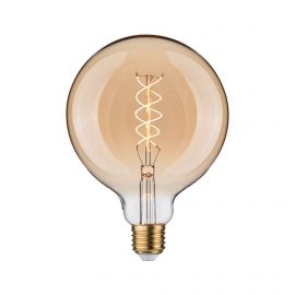 Źródło światła LED Rustic Shine 4,2W E27 żarnik w kształcie litery S 300lm1800K G125 3StepDim złota