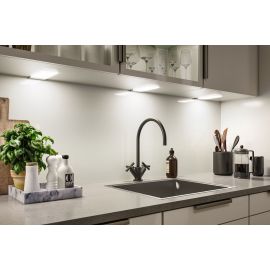 Oprawa podszafkowa LED Bredo zestaw 3 szt. czujnik zbliżeniowy 3x2,5W 80x190mm 3x180lm 230/12V czarny
