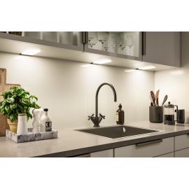 Oprawa podszafkowa LED Bredo zestaw 3 szt. czujnik zbliżeniowy 3x2,5W 80x190mm 3x180lm 230/12V czarny