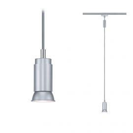 Oprawa zwieszana URail Runa max 1x10W GU10 DIM 230V chrom mat / metal