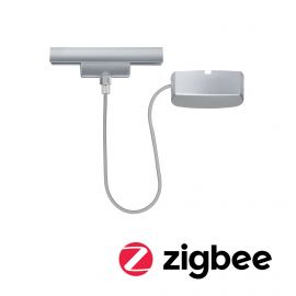 Przewód zasilający URail SH Zigbee 1m max.100W 230V chrom mat / tworzywo sztuczne