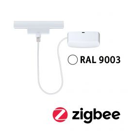 Przewód zasilający URail SH Zigbee 1m max.100W 230V biały RAL 9003 / tworzywo sztuczne