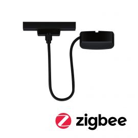 Przewód zasilający URail SH Zigbee 1m max.100W 230V czarny mat / tworzywo sztuczne