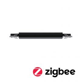 Adapter środkowy URail SH Zigbee ściemnianie/włączanie max.50W 230V czarny mat / metal