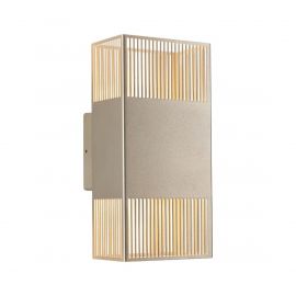 Oprawa elewacyjna THARIN LED 2 X 3,7W 640lm 3000K IP44 230V złoty / metal