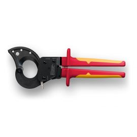 Nożyce zapadkowe VDE do kabli 260mm
