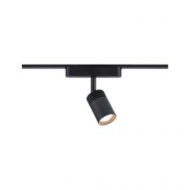 Reflektor na szynoprzewód ZOOM LED 5W 640lm IP20 3000K 48V DC czarny matowy / aluminium