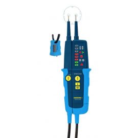Tester napięcia ciągłosci PANMV-1000A wskaźnik LED 12-1000 V AC/DC RCD 30mA - zdjęcie 1
