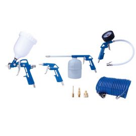 Zestaw akcesoriów pneumatycznych 8 el. wąż 5 m 1/4" Scheppach 7906100742 - zdjęcie 1