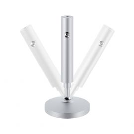 System linkowy CorDuo wspornik ścienny zestaw chrom mat - zdjęcie 1