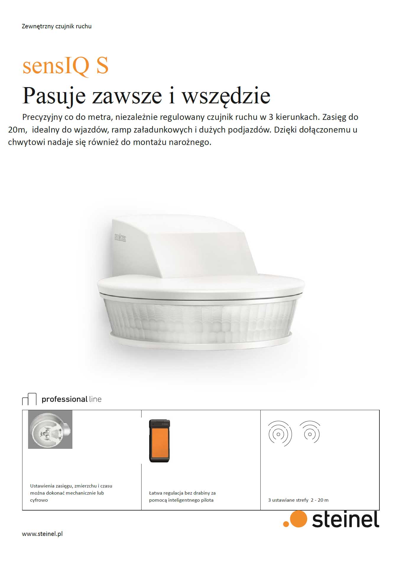 STEINEL Czujnik SensIQ S